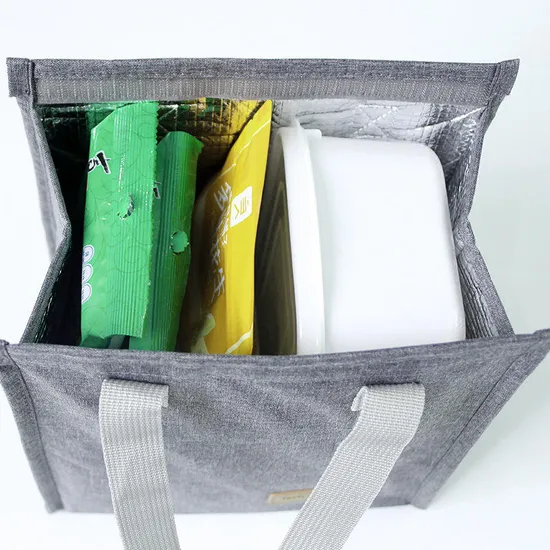 New Thermal Bento Picnic Bag Portable Oxford Cloth Lunch Cooler Bag Thermal Insulation Box for Student Worker