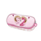 Large Capacity 19′′ 300d Polyester Flamingo Pattern School Wheel Trolley Bag with Pencil Case Lunch Bag 4 Wheel Trolley Backpack