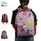 Backbag Custom Book Bag with Logo Print Flower Bookbag Fashion Student Schoolbag Polyester School Bags Back Pack for Girls