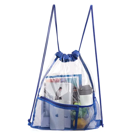 Customized Logo Transparent Backpack Foldable Lrge Capacity EVA Waterproof Backpack
