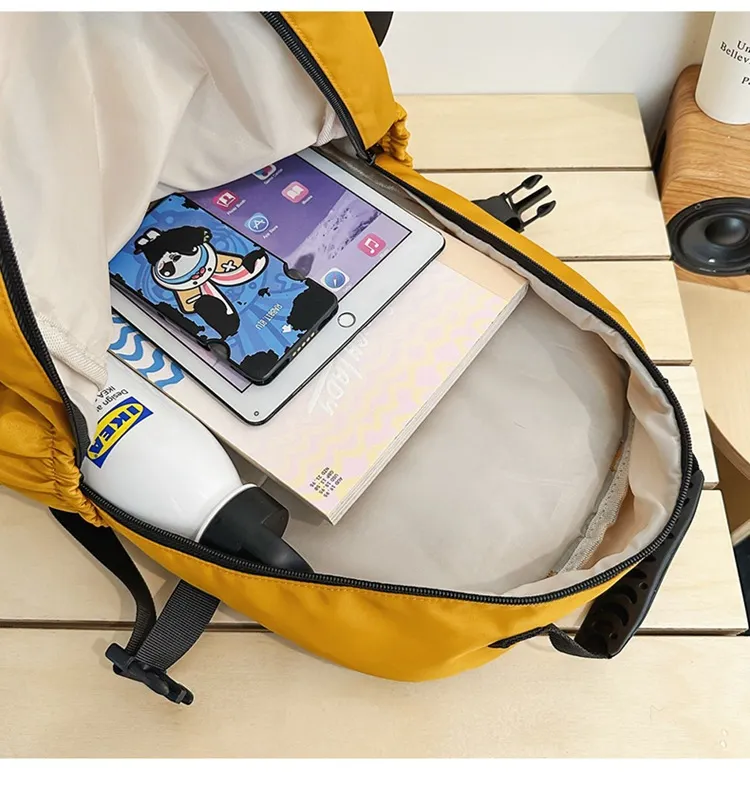 Retro Trendy Large Capacity Backpack Sports Hiking Outdoor Mountaineering Lightweight Travel Backpack