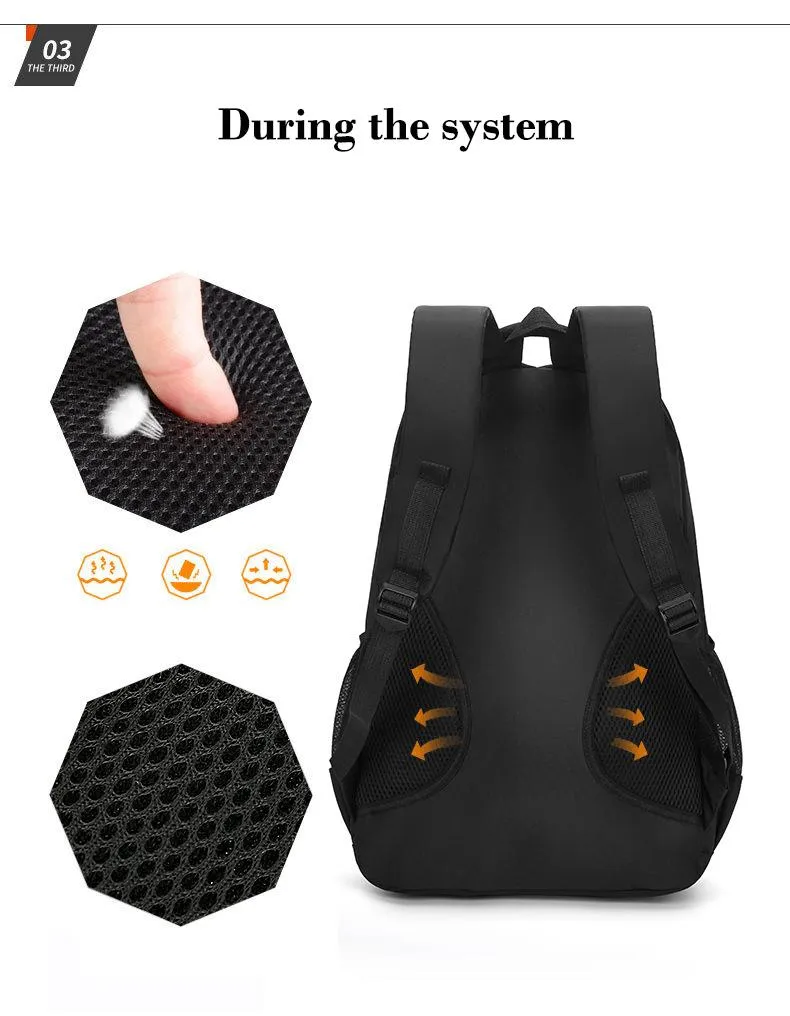Custom Large Durable Travel Business Bookbags Leisure Laptop Waterproof School Backpack Bag with Logo
