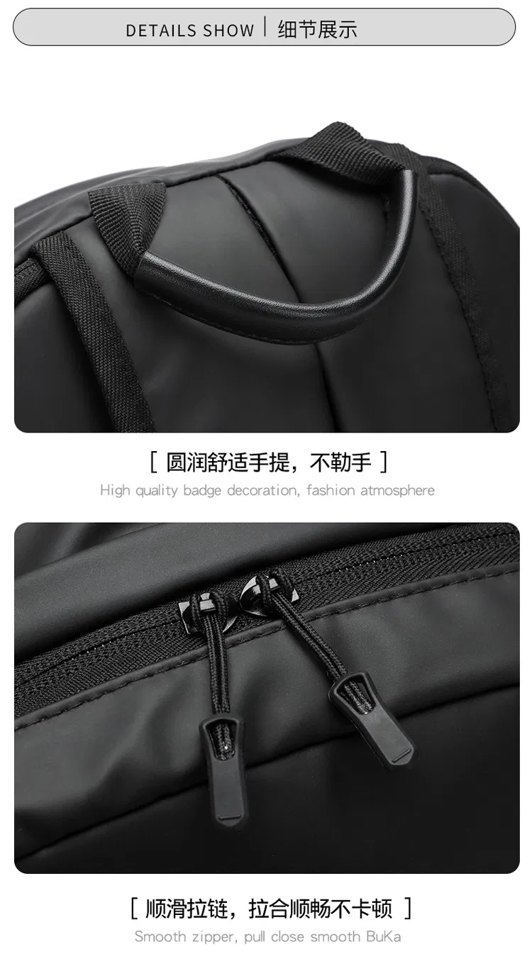 Factory Leather Film Leisure Backpack Lightweight Business Computer Backpack
