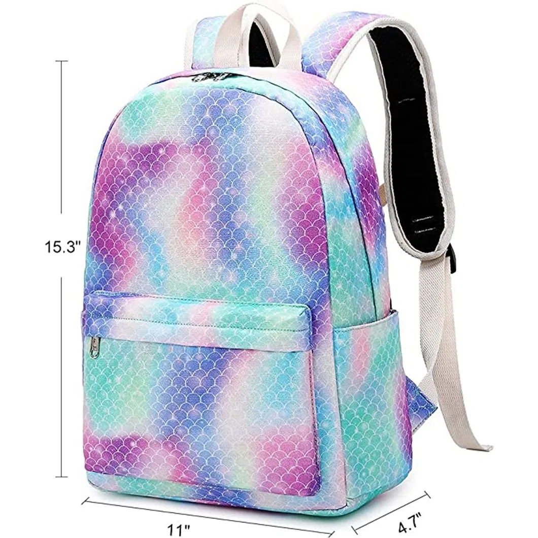 Durable High Quality Student Backpack Large-Capacity Polyester Girls Backpack