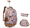 Custom Kids Travel Children Luggage Rolling Case Travel Bag Trolley School Bag Price with Wheels for Kids