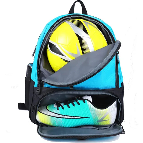 High Quality Custom Sport Gym Shoe Bags for Men Women Soccer Ball Bag Backpack
