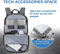 Custom Bookbags Anti Theft Waterproof Schoolbags USB Back Pack Business Travel Durable 15.6 Laptop Bag Backpack