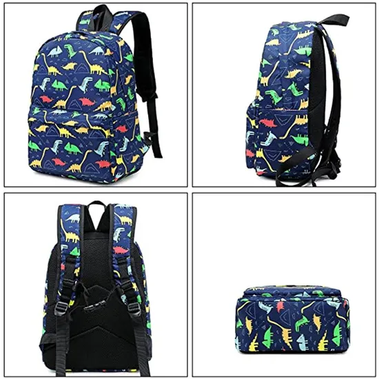 Fashion Cheap Price Custom Logo High Quality College Student Bags Polyester Backpack for Boys Girls