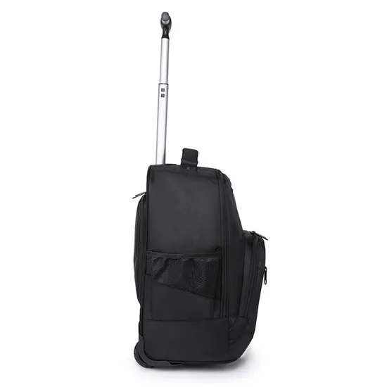 Men Wholesale Customized Wheel Trolley Travel Bag Backpack Rolling Travel Backpack Business Backpack