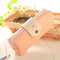 Wholesale Cartoon Cute Beard Print Pen Bag Zipper Large Leather Pencil Case