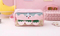 School Stationery Supply Cartoon Fruit Design Large Kawaii Pencil Case for Kids