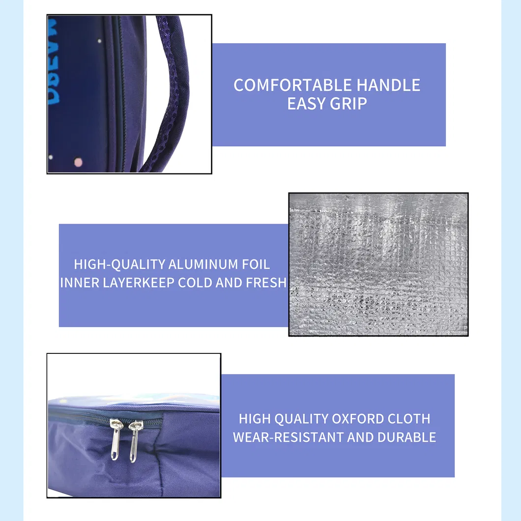 High Quality Can Soft Cooler Bag Cute Insulated Thermal Lunch Bag