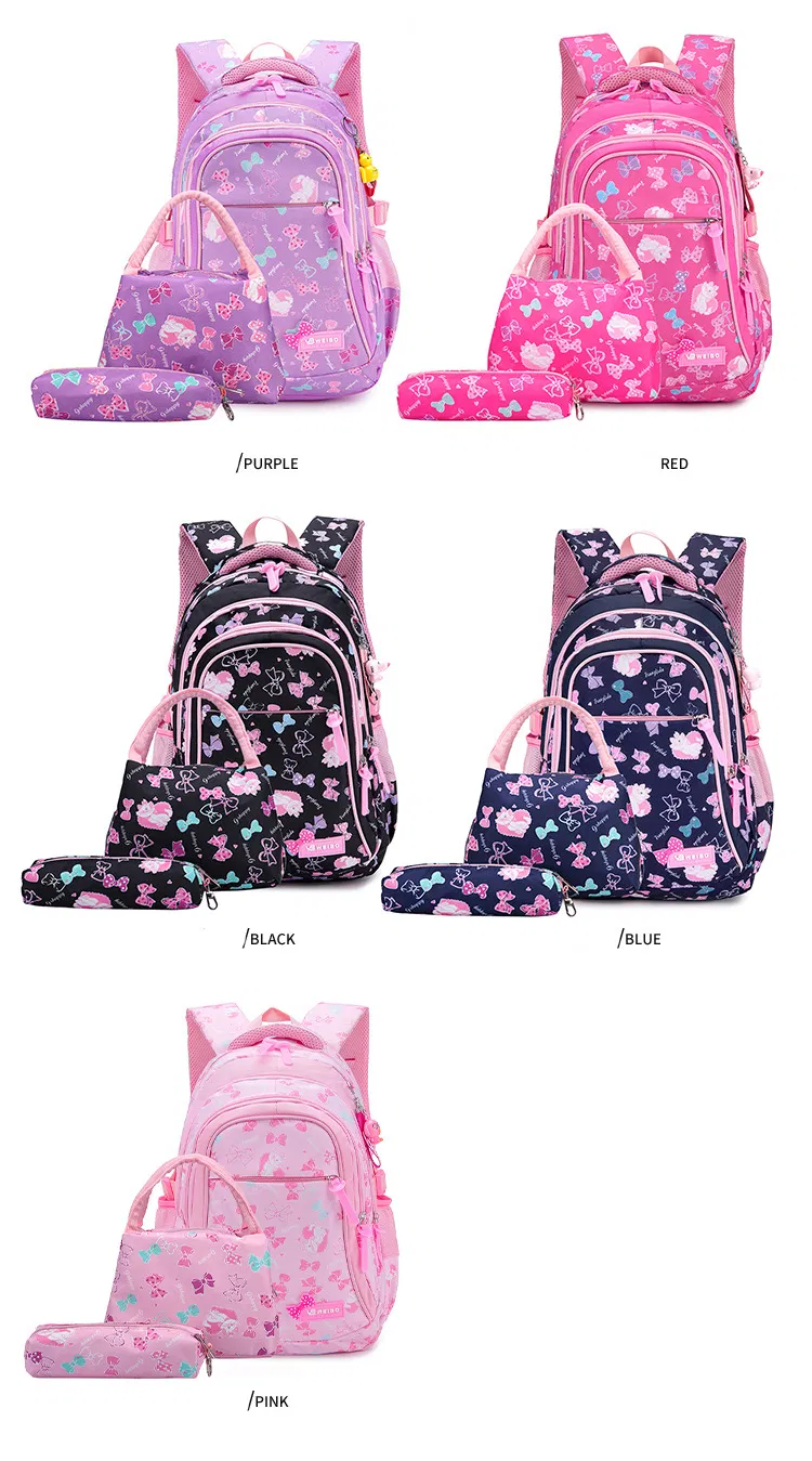 3PCS School Bags Waterproof Backpack Set