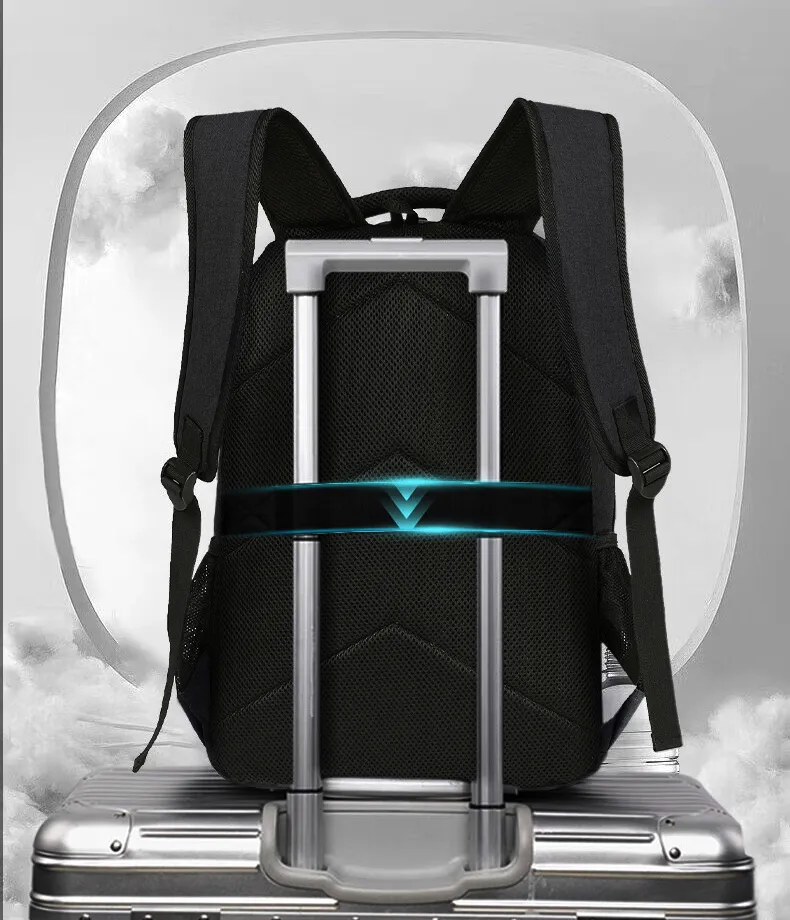 Business Backpack College School Bag Waterproof Travel Laptop Backpack for Men