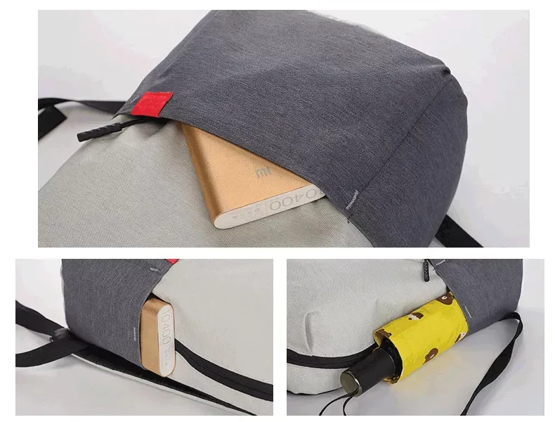 New Backpack Waterproof Multi-Pocket Bags Daily Student School Bag Laptop Backbag Unisex Travel Bagpack