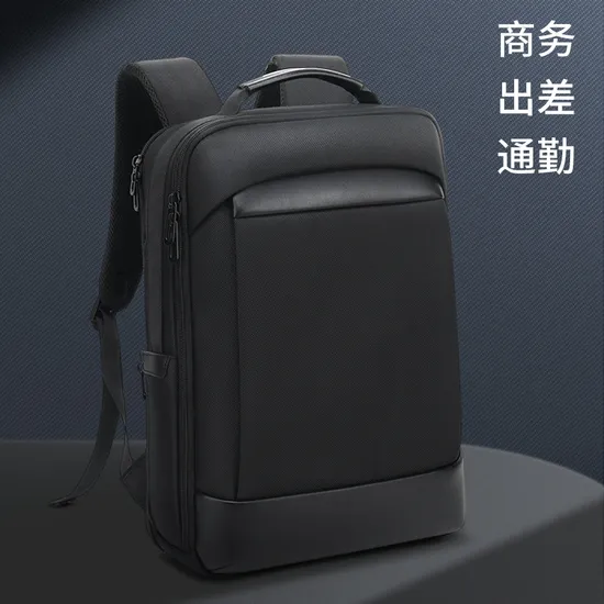 Mens Fashionable Travel Backpack with USB Port Business Backpack