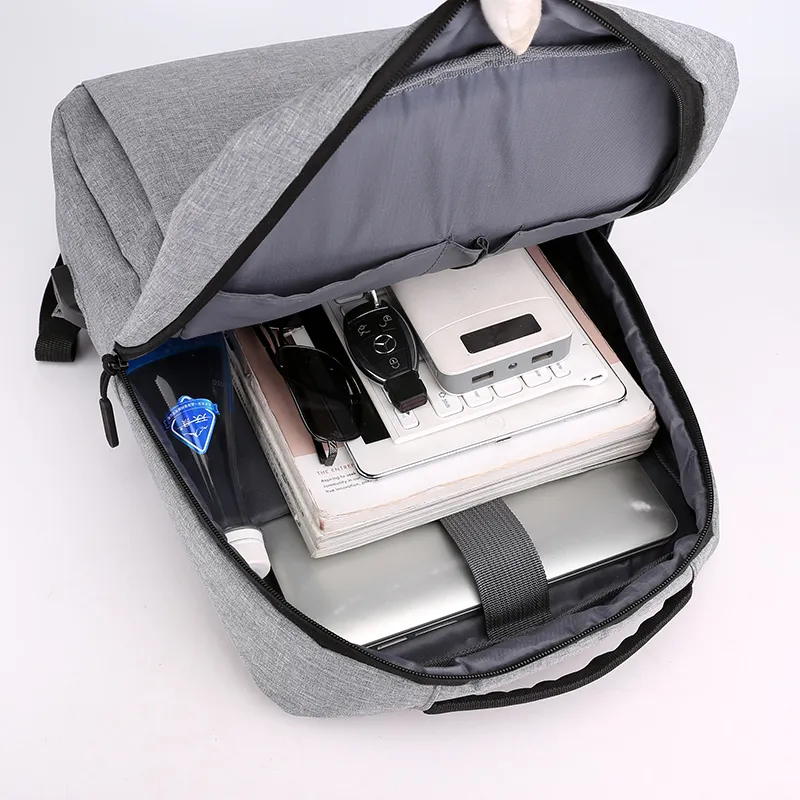 Factory Wholesale Mochilas Business Waterproof OEM Schoolbags Travel Women Men Smart Laptop Bags Backpack