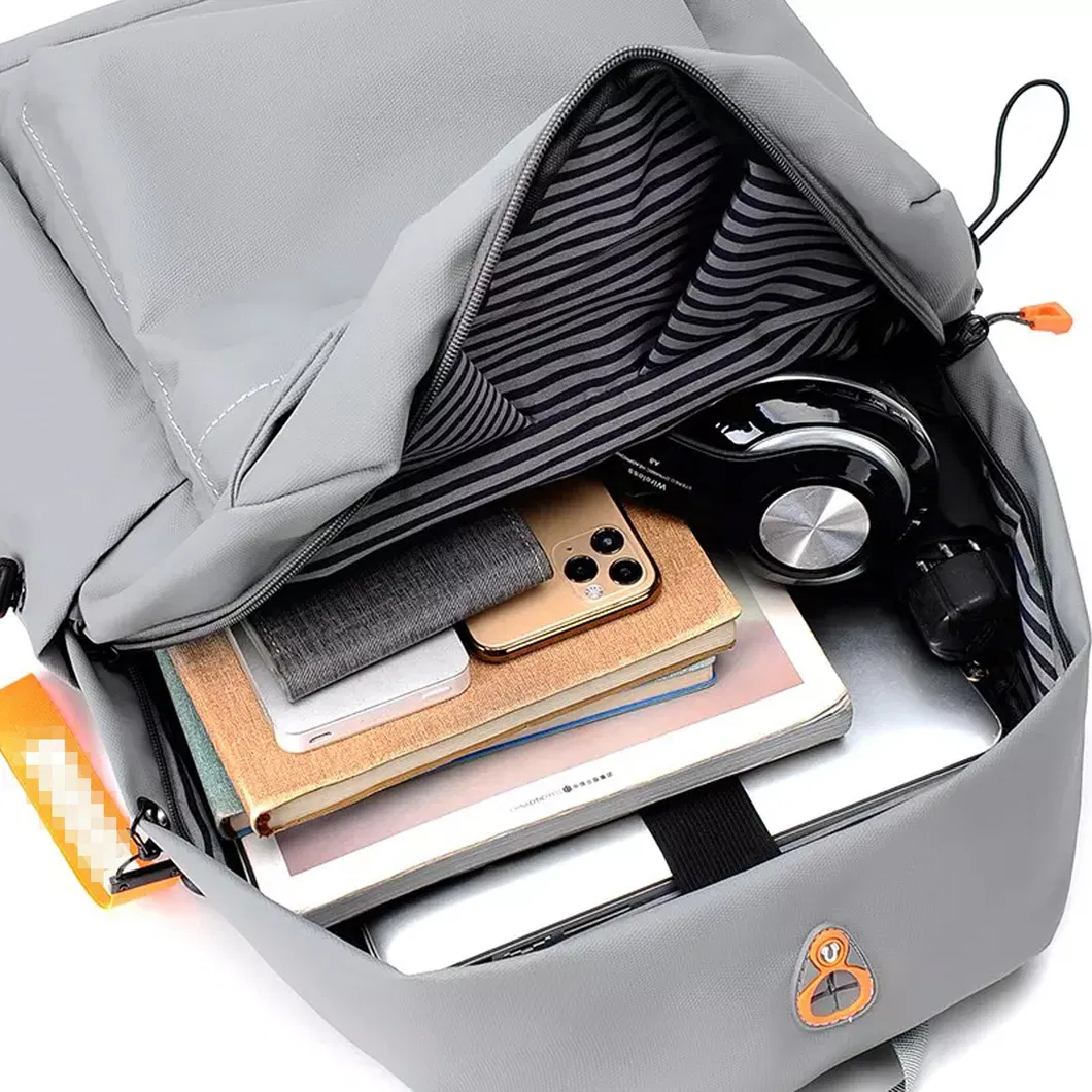 Waterproof Fashion Male Backpack 14 Inch Laptop Rucksack Business Travel Backbag School Bag