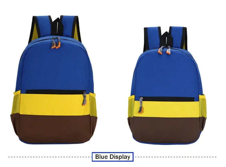Primary School Bags Daily Used Customized Logo Printing Children Backpacks for Girls and Boys