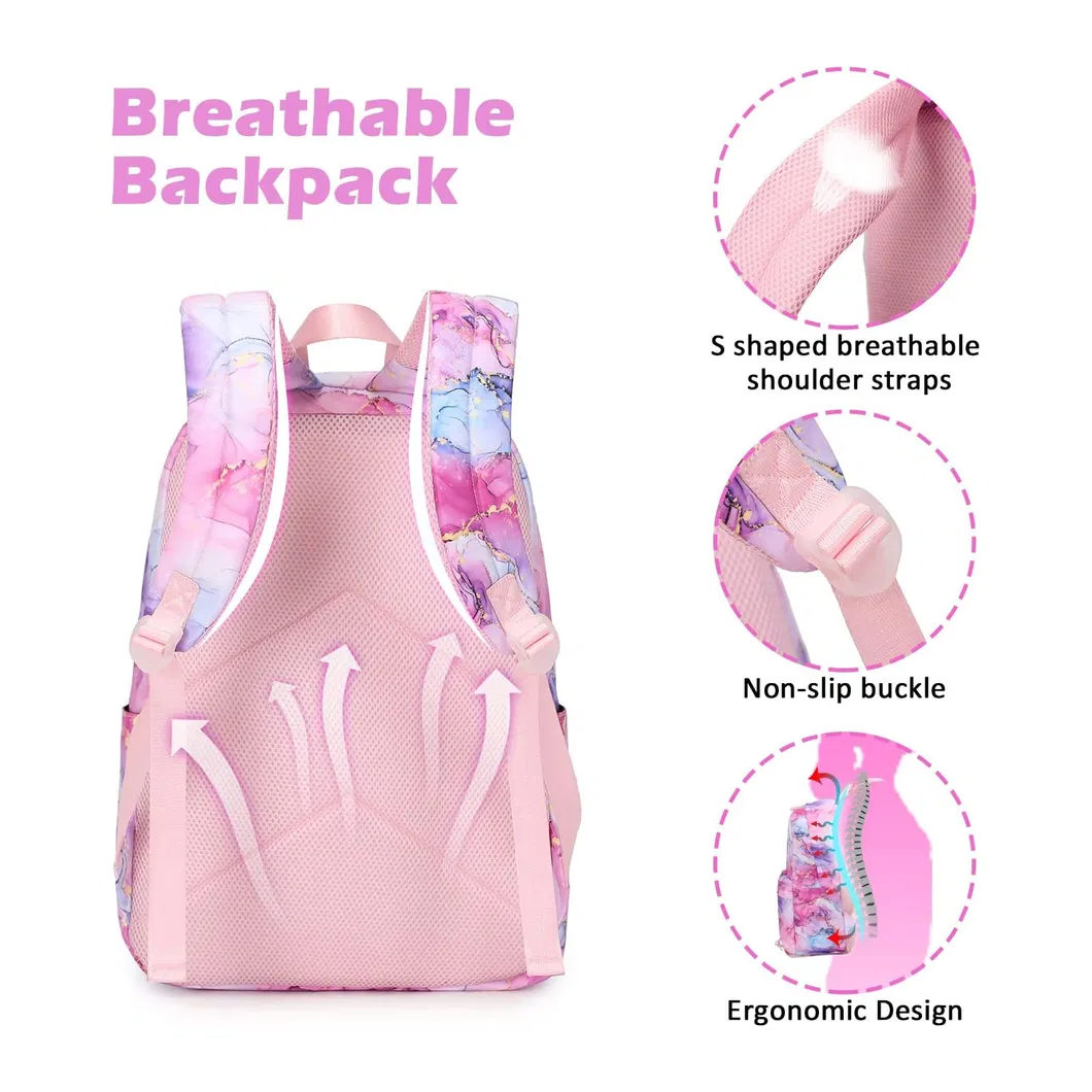 Custom Logo Polyester Children Bags Kids School Backpack for Girls Boys Waterproof Bag Customized