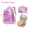 Custom Logo Polyester Children Bags Kids School Backpack for Girls Boys Waterproof Bag Customized
