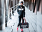 Large Capacity Single Shoulder Crossbody Luggage Bag Yoga Swimming Dry Wet Separation Bag