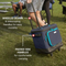 Factory Directly Sell Portable Foldable Summer Camping Insulated BBQ Picnic Bag Collapsible Ice Trolley Rolling Cooler Bag with Wheels