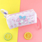 School Cartoon Cute Kawaii Large Capacity PU Leather Pencil Bag for Girls