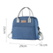 New Oxford Cloth Lunch Bag Box Thickened Outside Portable Thermal Ice Bento Meal Bag Takeaway Tote Cooler Bag for School Office