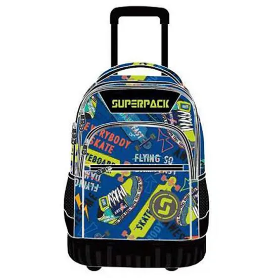 Factory Wholesale Waterproof Kids School Bag Set for Kids Wheels Trolley School Bags