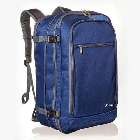 Custom High Quality Design Simple Large Capacity Portable Travel Backpack with Internal Zipper Laptop Cover