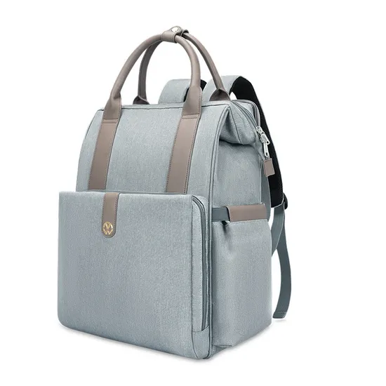 Customized Double Shoulder Mommy Bag Large Capacity Mother and Baby Supplies Storage Backpack