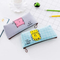 Wholesale School Cartoon Animal Zipper Canvas Pencil Case for Children
