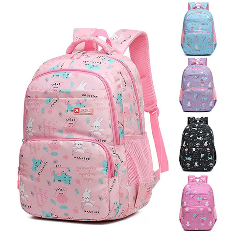 New Design Factory Outlet Mochila New Style Backpacks for Teenagers Backpack School Bags Girls School Bag with Pink Color