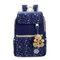 3PCS Casual Star Print Canvas Top Name Brand Kids School Bag Set