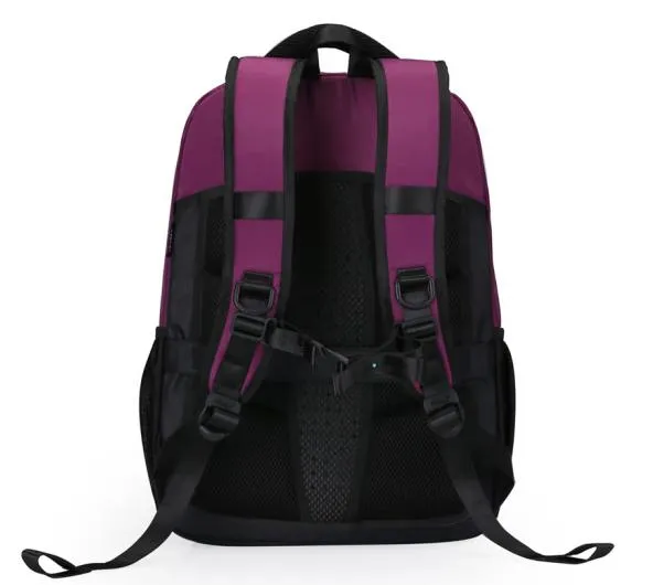 Custom Large Capacity Elastic Fabric Wear-Resistant Waterproof Renewable Environmental Protection Materials Backpack