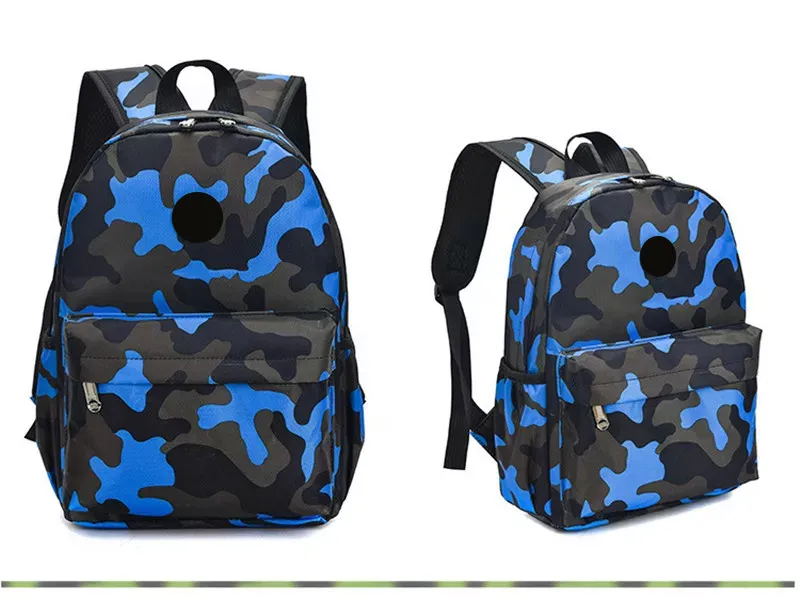 Camouflage All Over Print Backpacks School Bags Students Cute Printing Oxford Rucksack Mochilas Infantiles Bagpack