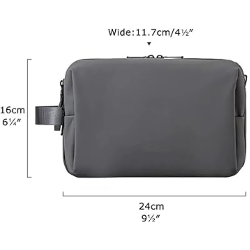 Customized Logo Large Capacity Business Travel Toiletries Makeup Bags