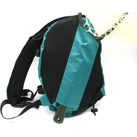 Factory Wholesale Outdoor Fishing Gear Bags with Multifunctional Waterproof Blue-Green Diagonal Strap Small Bags