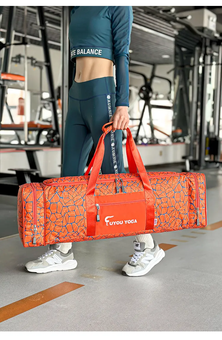 2024 Spring New Yoga Mat Storage Bag Multi Functional Yoga Large Capacity Sports Fitness Backpack