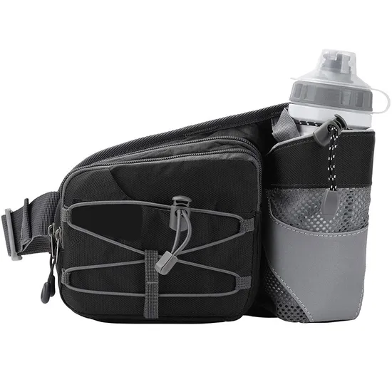 Factory Customized Water Bottle Waist Bag Outdoor Small Cycling Water Bottle Bag