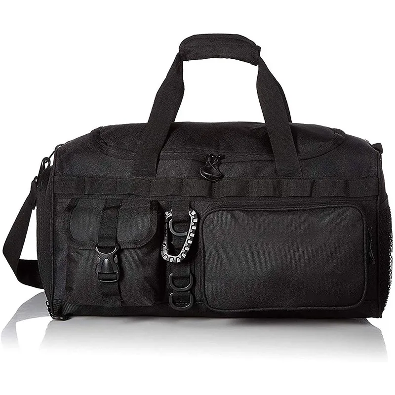Customized Large-Capacity Outdoor Yoga Gym Sports Tactical Style Camouflage Wet Dry Separation Luggage Bag