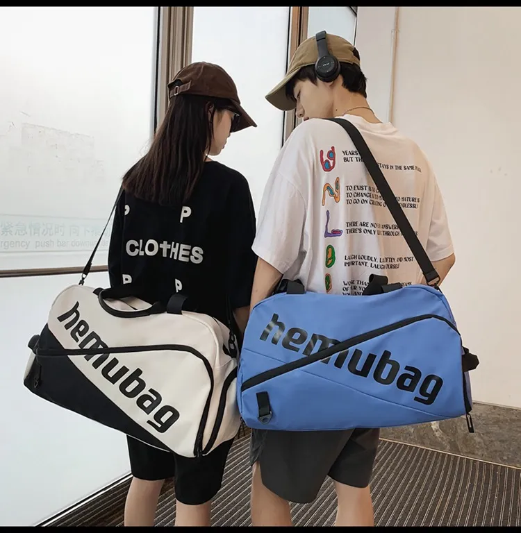 Travel Bag with Dry and Wet Separation Fitness Bag for Sports Training