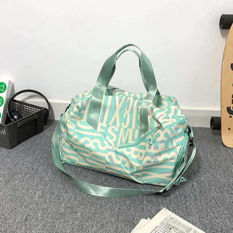 Wet Dry Separation Swimming Fitness Bag Travel Storage Bag Yoga Exercise Bag