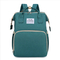 Minimalist Mommy Bag Portable Folding Shoulder Backpack Multi Functional Large Capacity Baby Bed Mommy Backpack