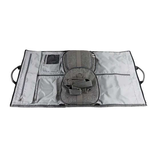 1680d Oxford Folding Travel Customized Luggage Bag Pull Rod Luggage Handheld Men′s Suit Bag