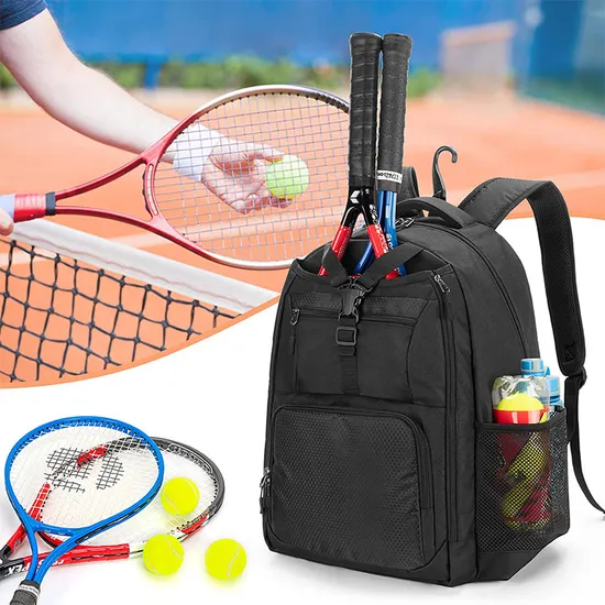 Factory Customized Tennis Bag Can Hold 2 Rackets Tennis Backpack Sports Backpack