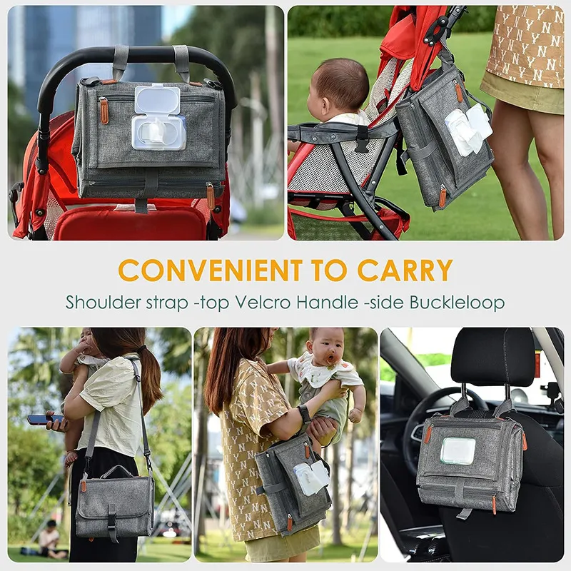 Factory Best-Selling Baby Diaper Pads Waterproof and Portable Diaper Bags