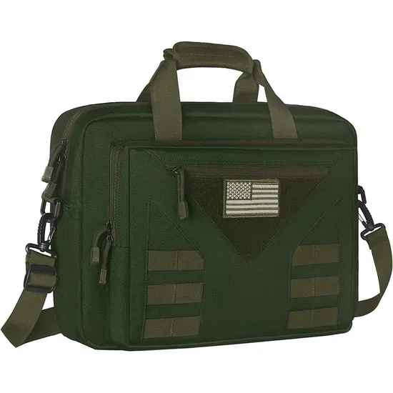 Tactical Laptop Tote Computer Bag 15 Inch Multifunctional Computer Bag