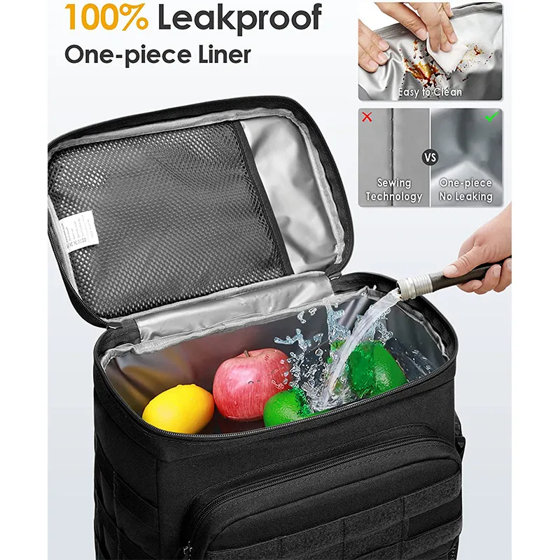 Factory Customized Outdoor Camping High-Capacity Tactical Ice Cooler Backpack